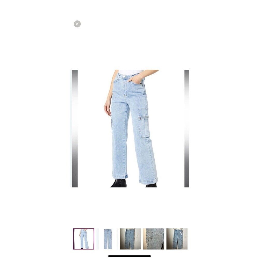 We‎ Wore What Utility Straight Leg Med Wash 31 Cargo